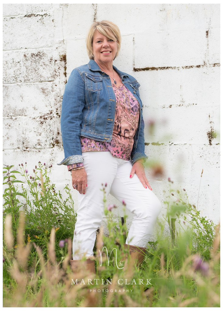 Branding photography Ayrshire Shiona The Midlife Haven book cover image