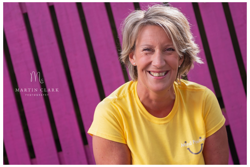 Brand photography mind positive pink background