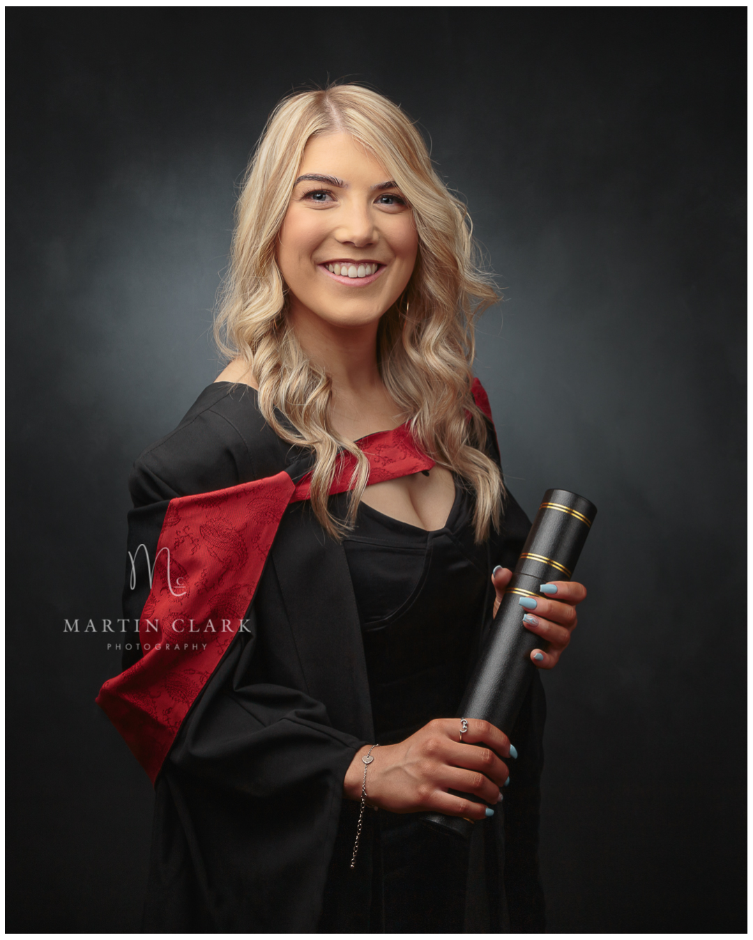 Graduation portrait of young woman
