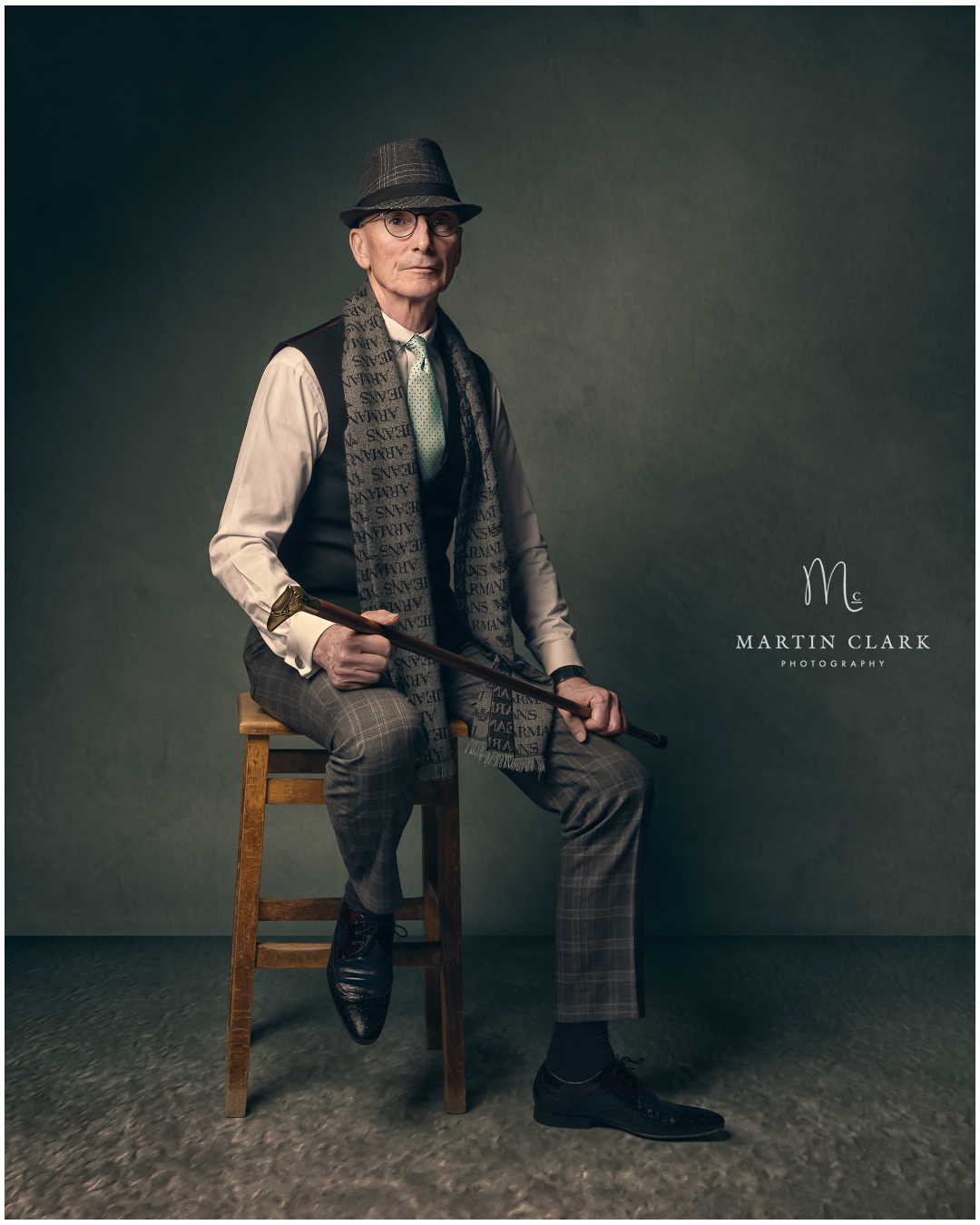 Portrait of an elderly man