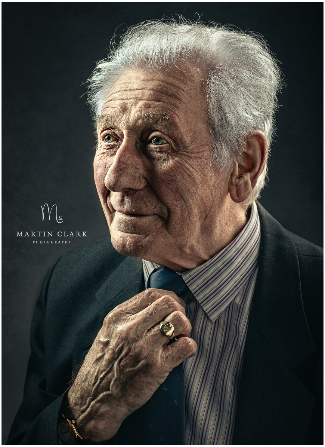 Portrait of an elderly man