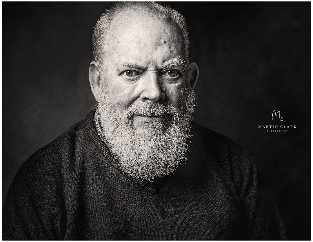 Portrait of an elderly man