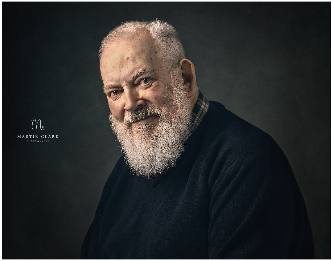 Portrait of an elderly man